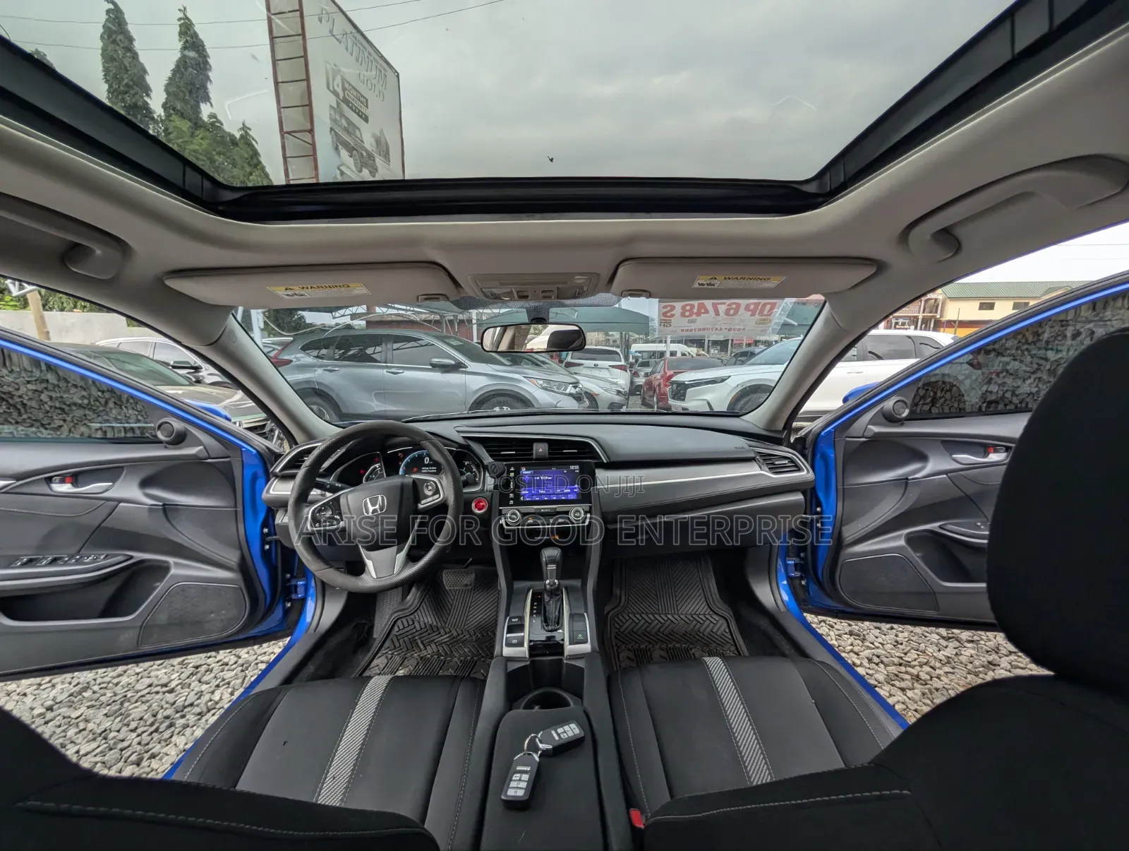 Honda Civic EX 4dr Sedan (2.0L 4cyl) 2017 Blue