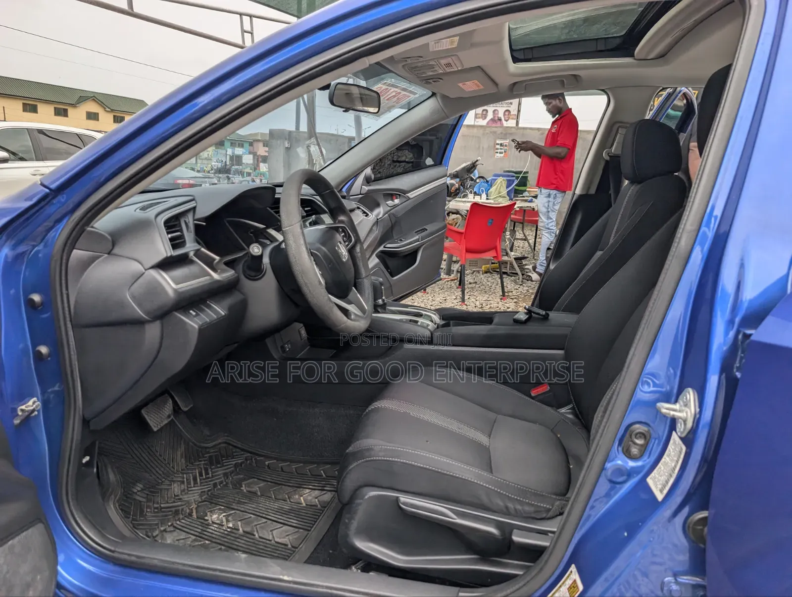 Honda Civic EX 4dr Sedan (2.0L 4cyl) 2017 Blue