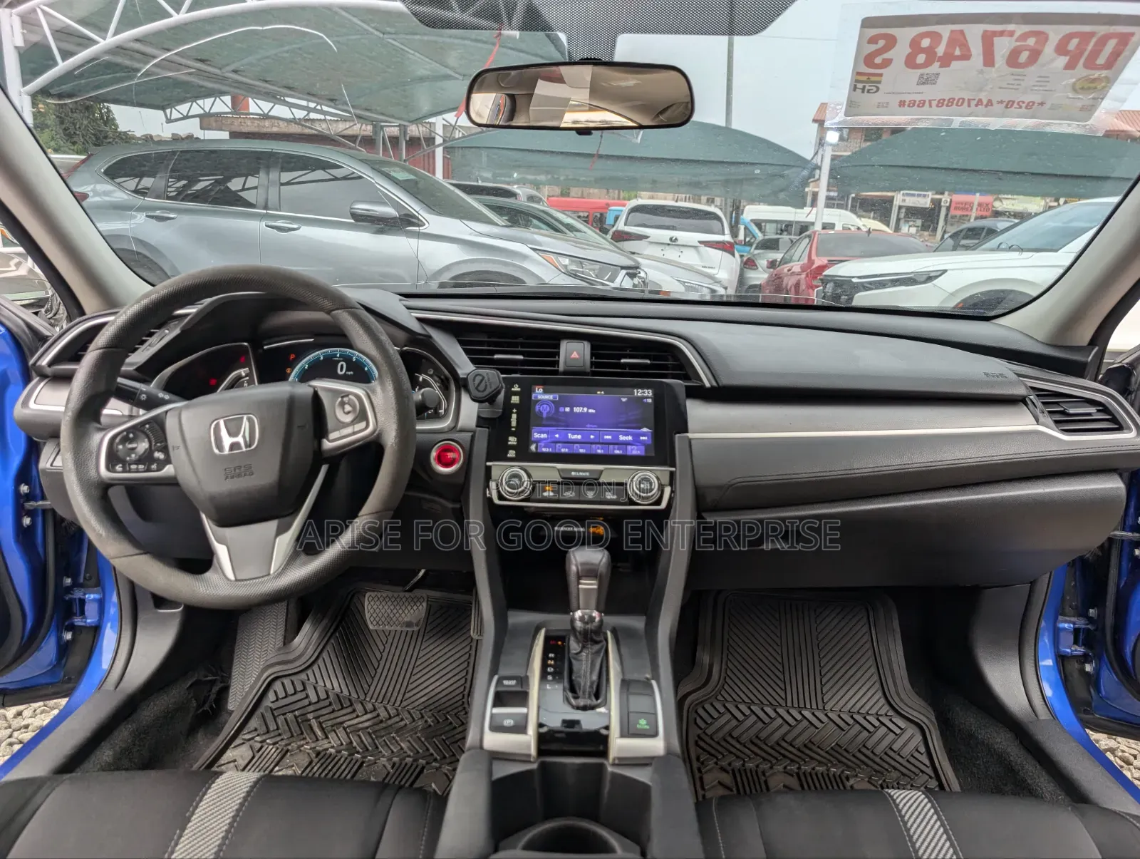 Honda Civic EX 4dr Sedan (2.0L 4cyl) 2017 Blue