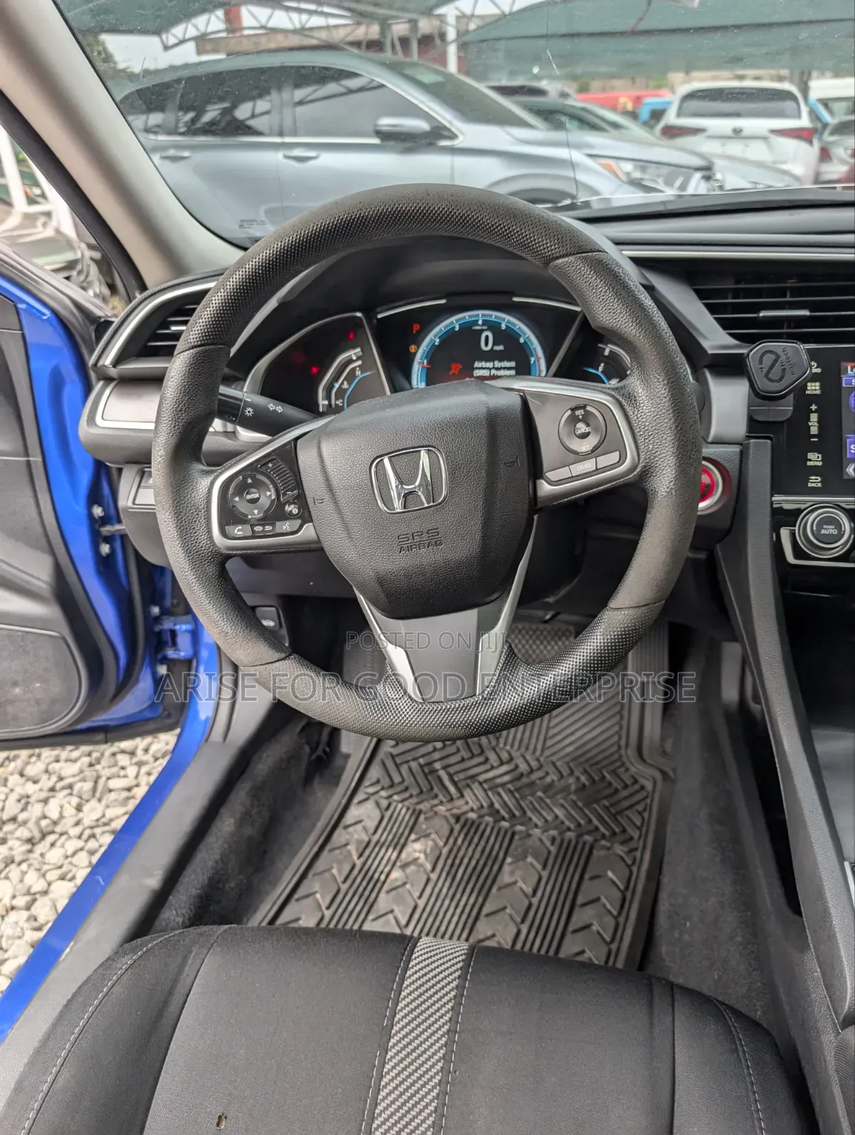 Honda Civic EX 4dr Sedan (2.0L 4cyl) 2017 Blue