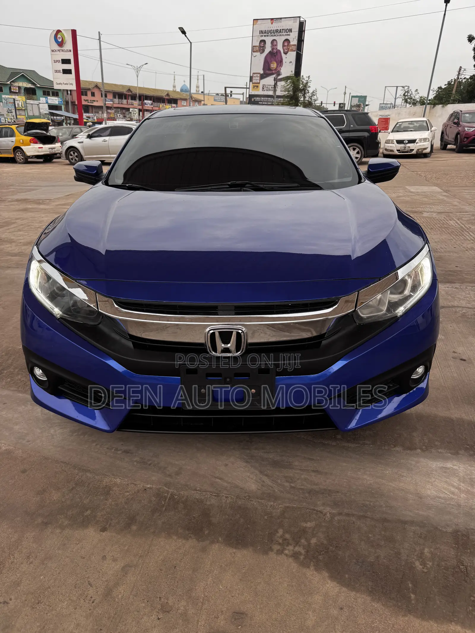Honda Civic EX-L Sedan 2018 Blue