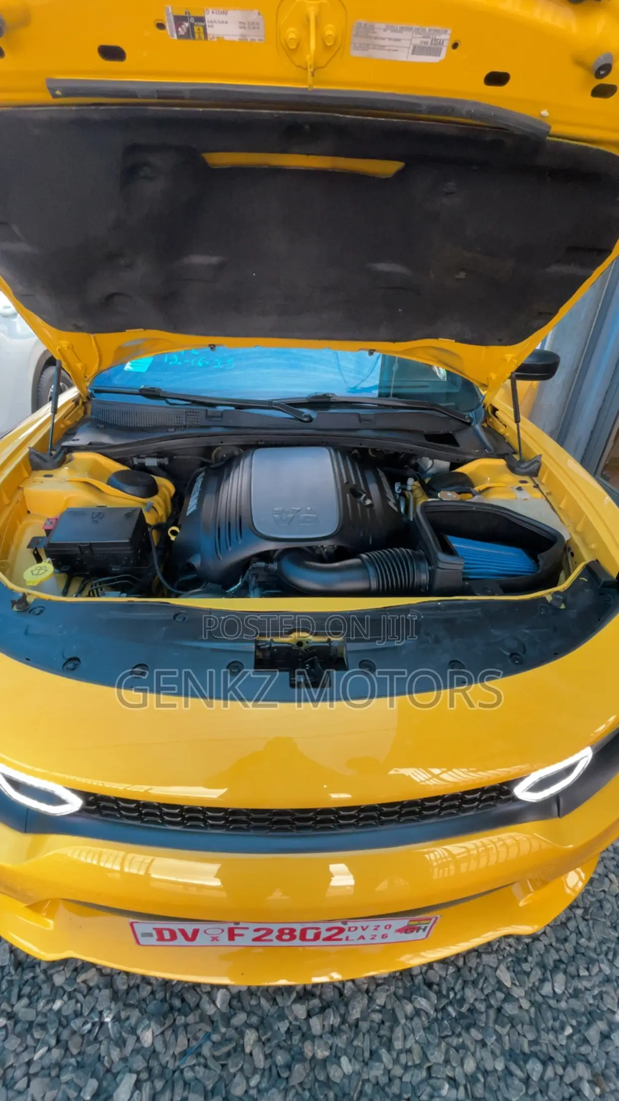 Dodge Charger 2017 Yellow