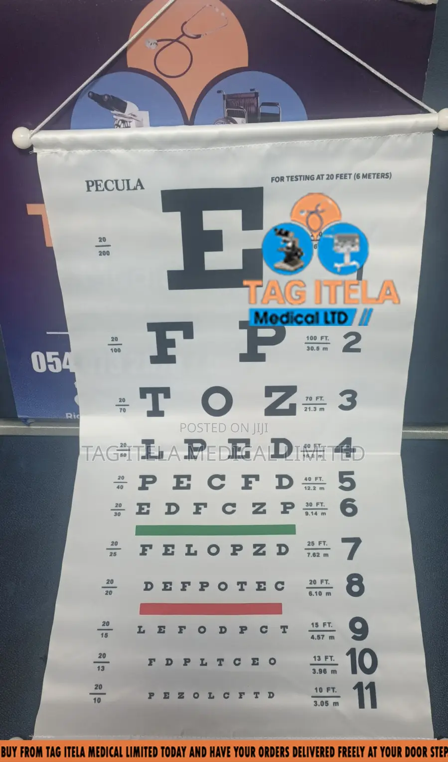 Snellen Eye Chart