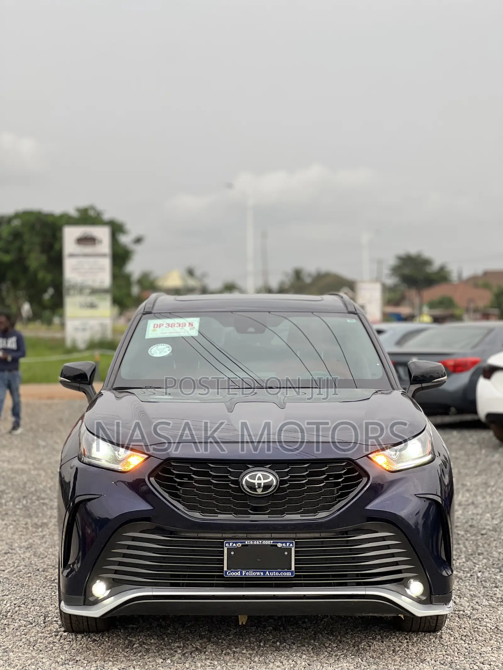 Toyota Highlander XSE 2022 Blue