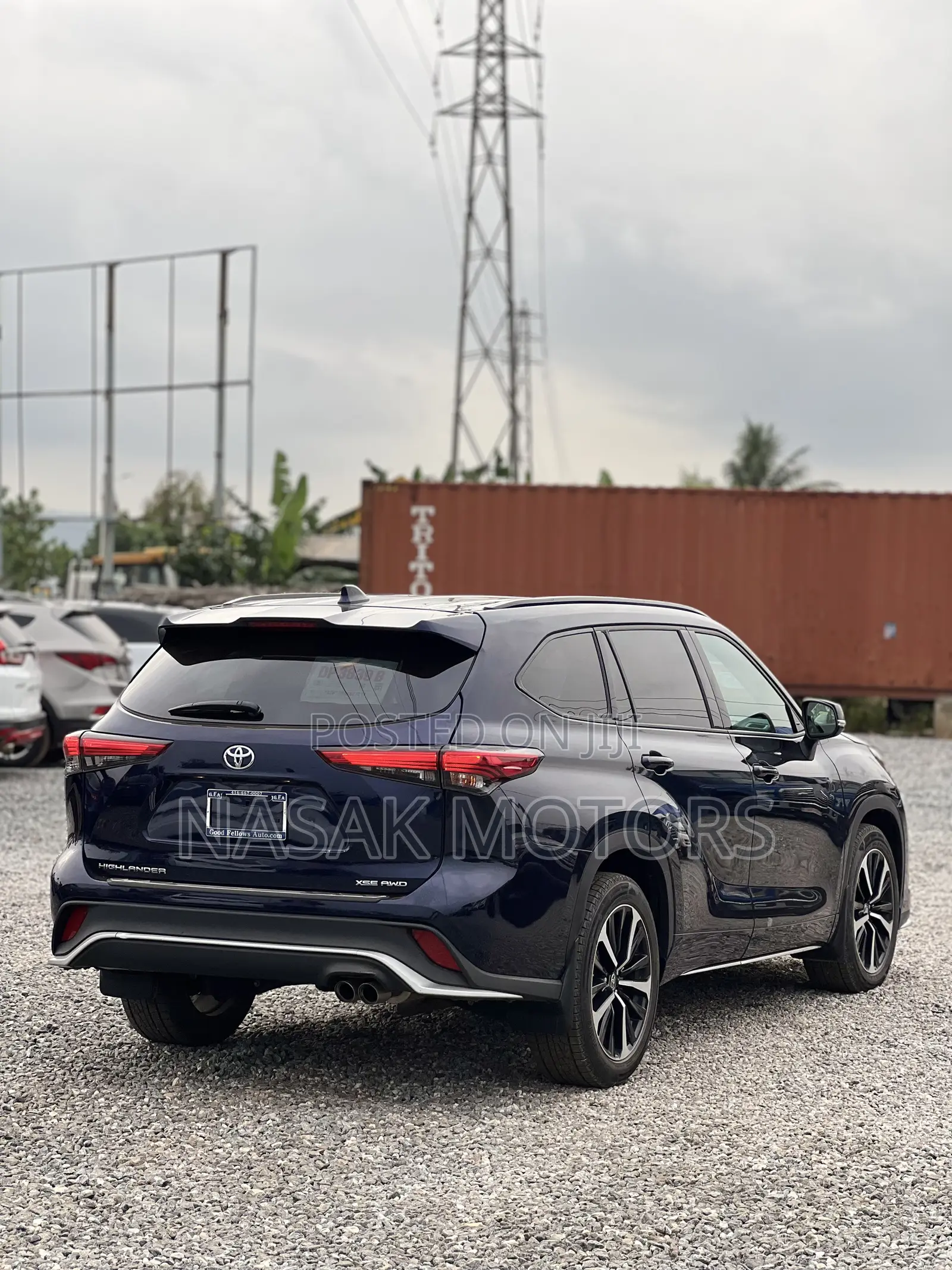 Toyota Highlander XSE 2022 Blue