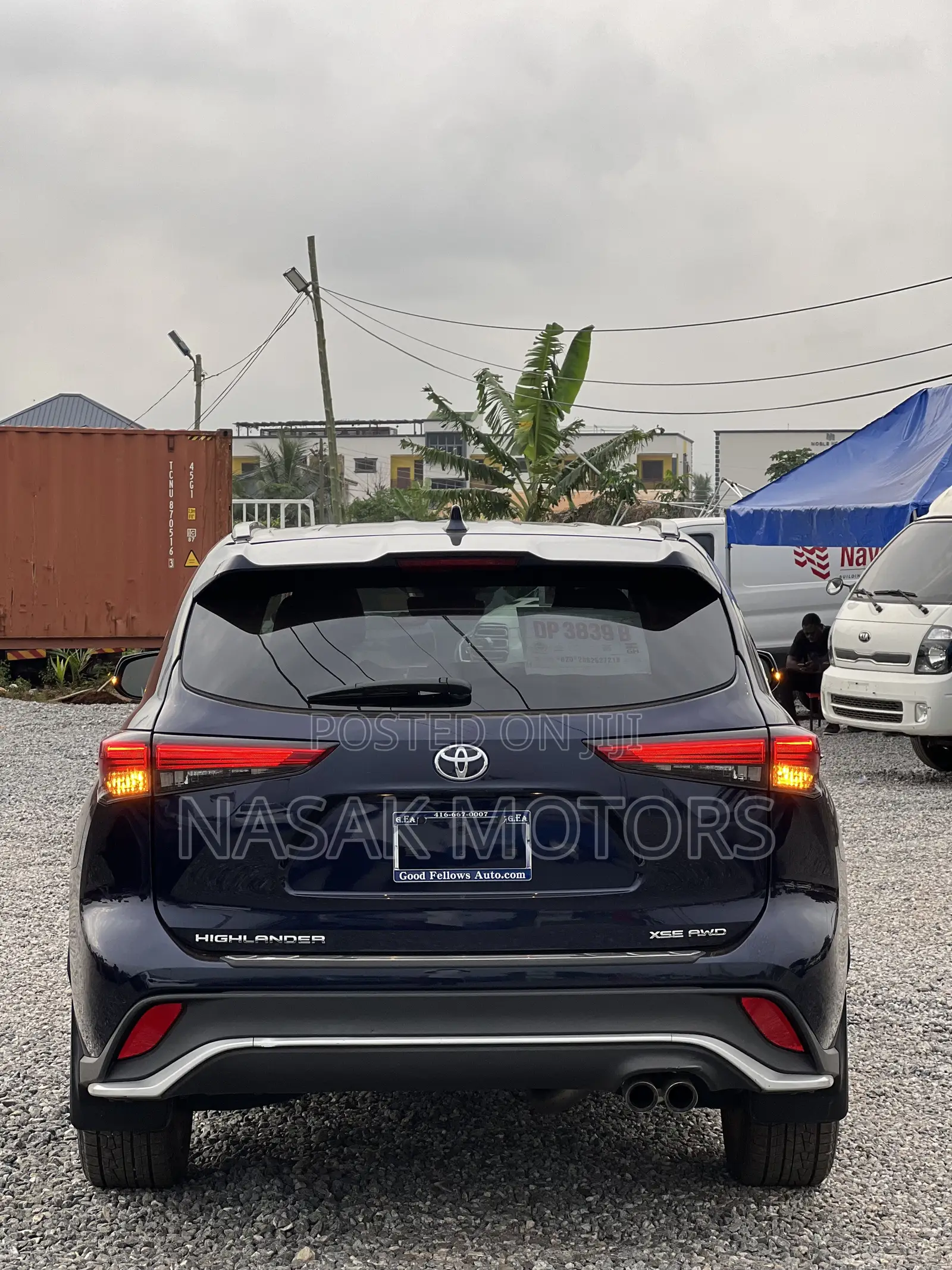 Toyota Highlander XSE 2022 Blue