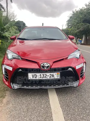 Toyota Corolla LE Eco (1.8L 4cyl 2A) 2018 Red