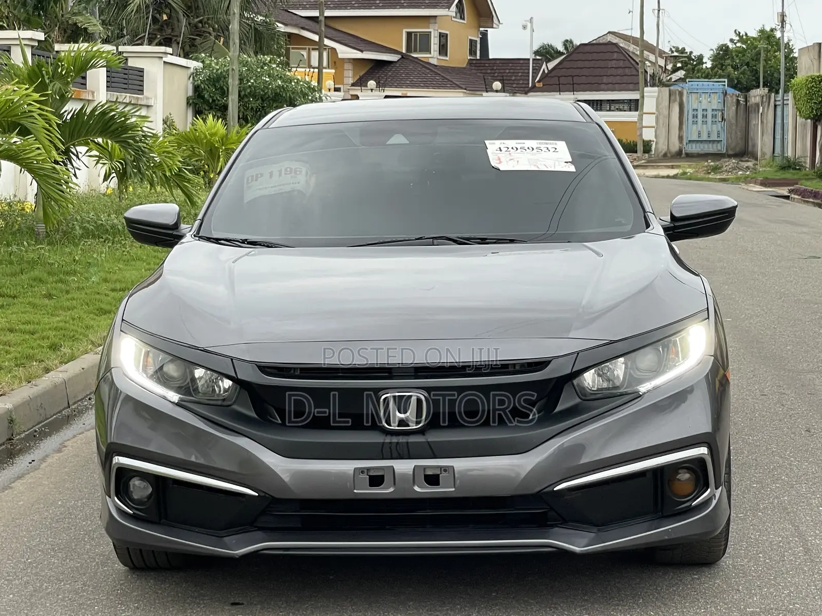 Honda Civic LX Sedan 2020 Gray