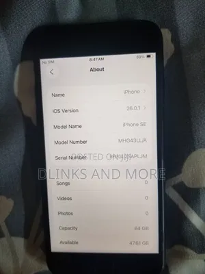 Apple iPhone SE (2020) 64 GB Black