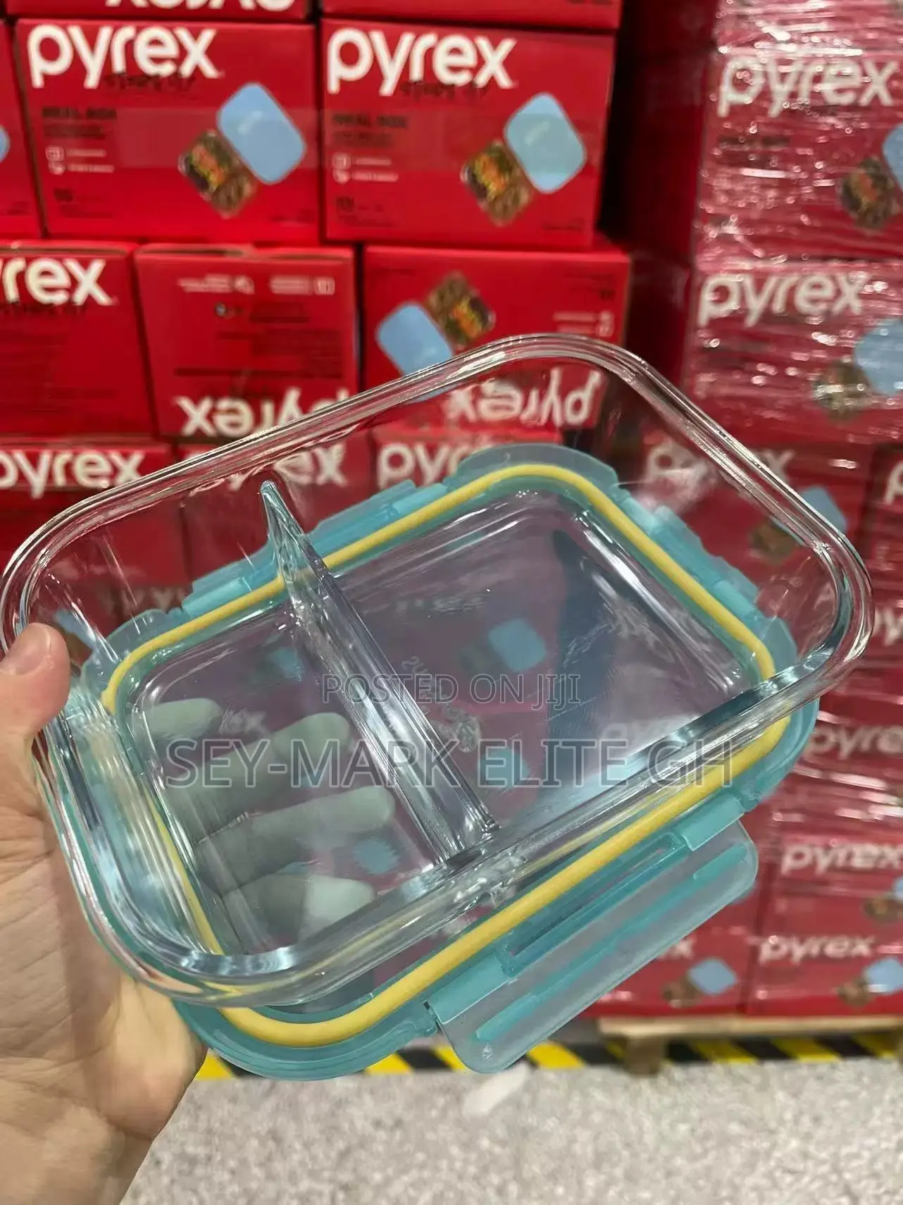 5 Set Borosilicate Glass Meal Prep/ Storage Bowls