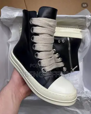 Original Rick Owen High Black/White