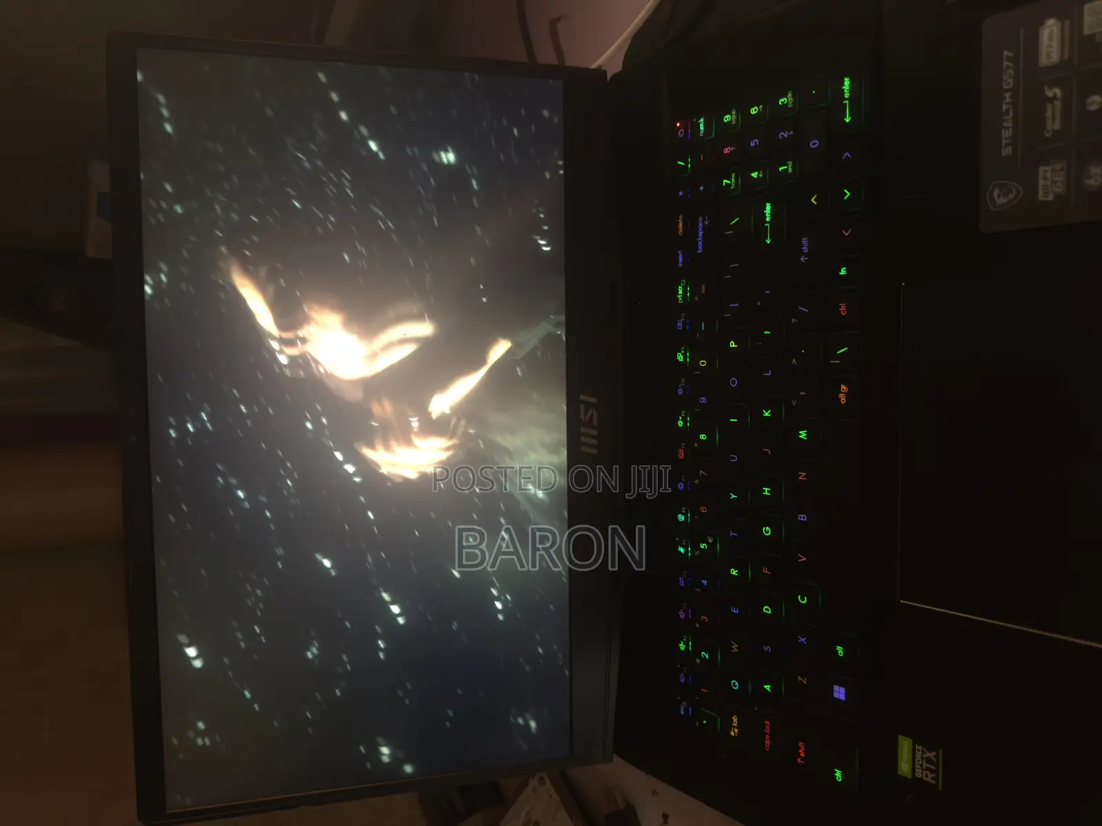 Laptop MSI Stealth GS77 16GB Intel Core i9 SSD 512GB