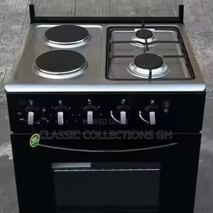 2 Gas 2 Electric Electric Gas Oven Multi Functional Stoves
