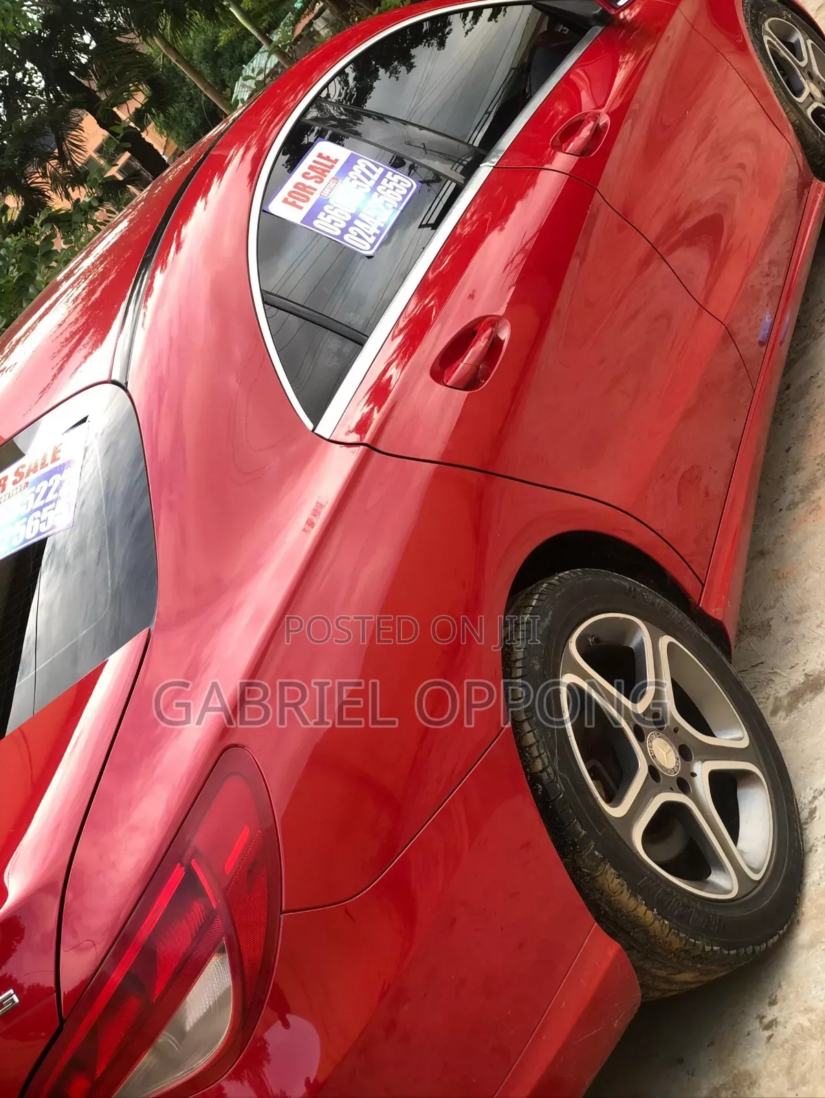 Mercedes-Benz CLA-Class CLA 200 d 4MATIC Wagon 2014 Red