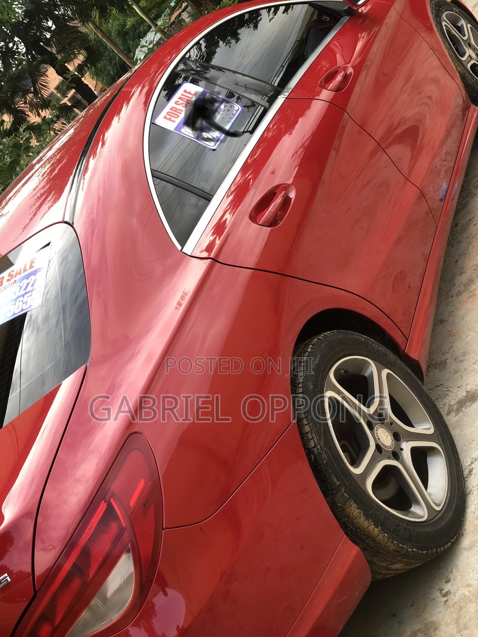 Mercedes-Benz CLA-Class CLA 200 d 4MATIC Wagon 2014 Red