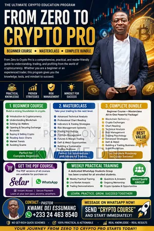 From Zero To Crypto Pro Education Course