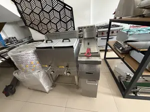 Standing Gas Fryer Stainless Steel 28l