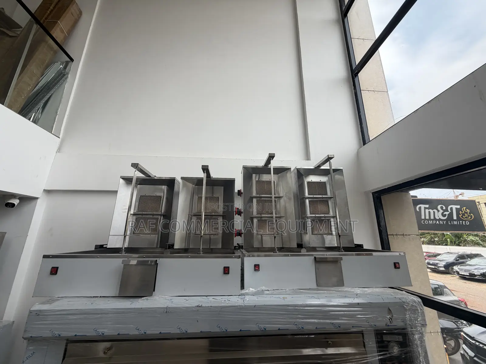 Commericla Double Shawarma Machine