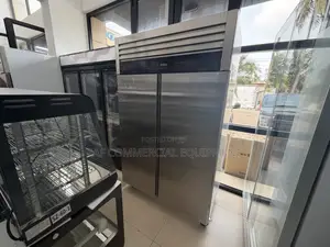 Commercial Stainless Steel Double Door Freezer/Fridge