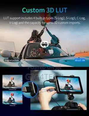 Feelworld Sc6 6 Inch 1500nit Camera Monitor Touch 3g Sdi Hdmi60hz