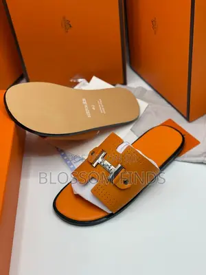 High Quality Men Hermes Slippers