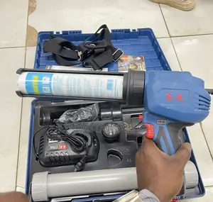 Dong Cheng 12v Cordless Caulking Gun 3400n Sealant Gun for Silicone