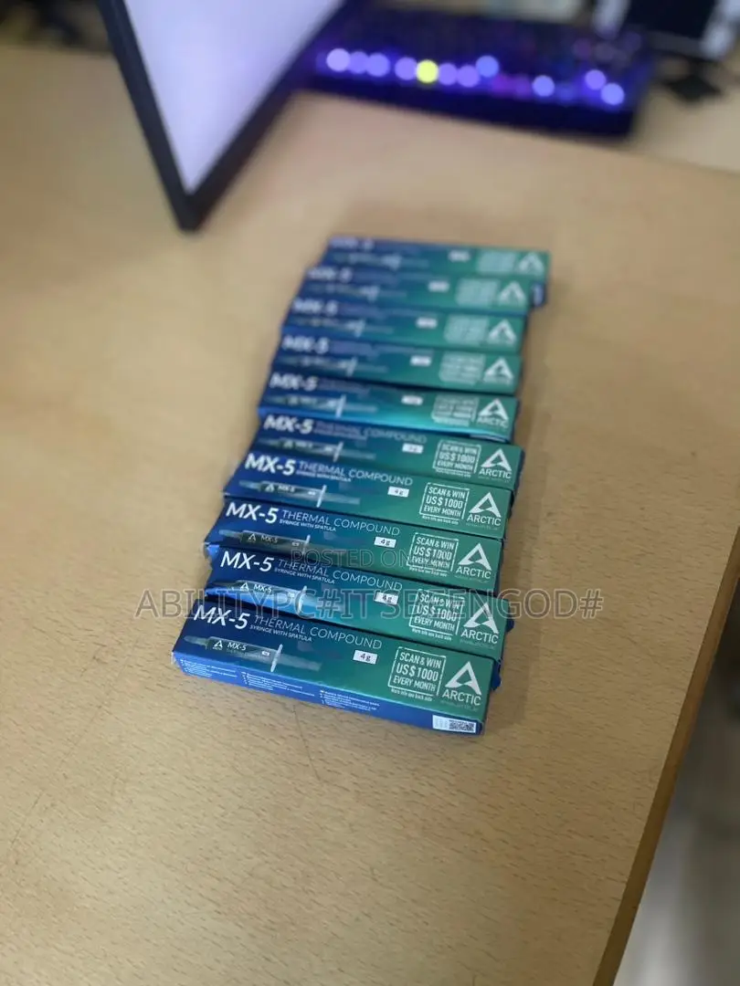 Mx 5 Thermal Compound for Your Gpu,Cpu Consoles