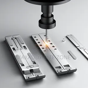 Aluminum Alloy Laptop Holder Stand Adjustable Foldable
