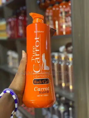 Pure Carrot Kojic Balance Whitening Shower Gel.
