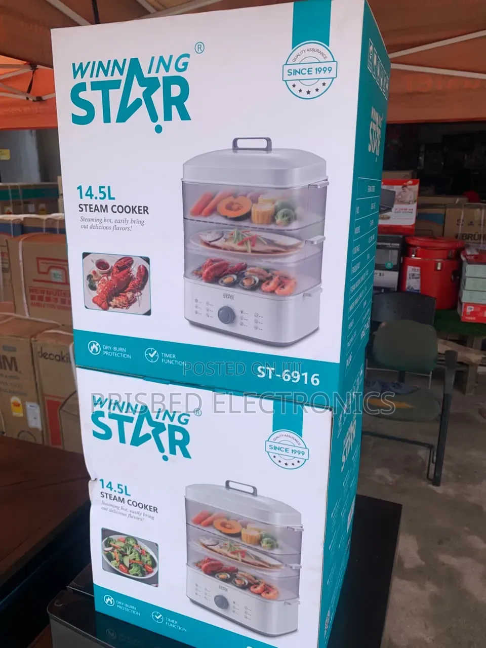 Winning Star 14.5 Litres Steam Cooker