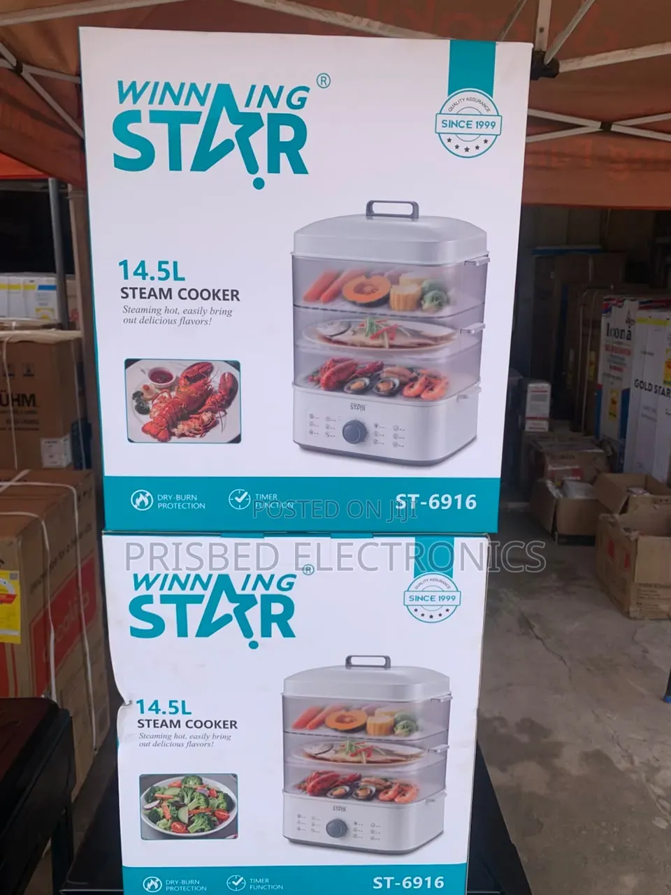 Winning Star 14.5 Litres Steam Cooker