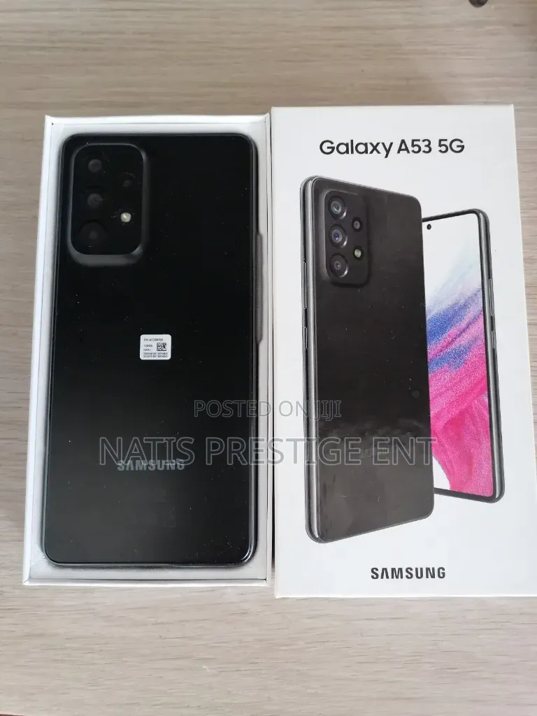 New Samsung Galaxy A53 5G 128 GB Black