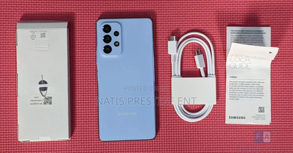 New Samsung Galaxy A53 5G 256 GB Blue