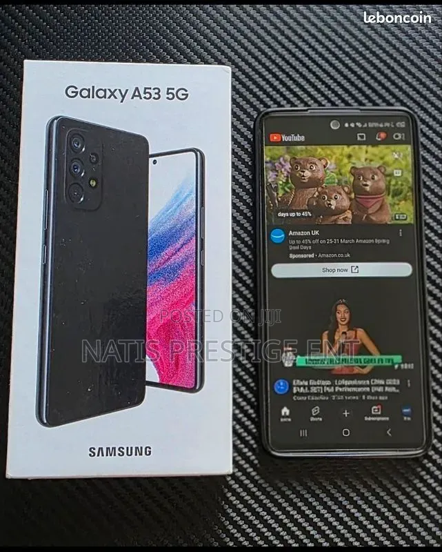 New Samsung Galaxy A53 5G 256 GB Blue