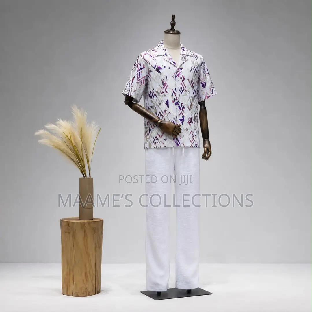 Men’S Quality Kaftan Top and Down
