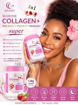 A Duozi Marine Collagen+ Super 5-in-1 Dietary Supplement