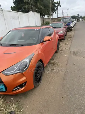 Hyundai Veloster Turbo 2013 Orange