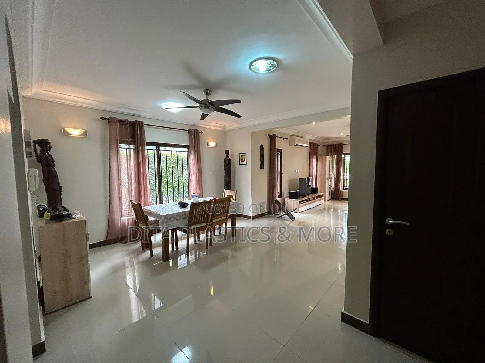 Furnished 3bdrm House in Sakumono for rent