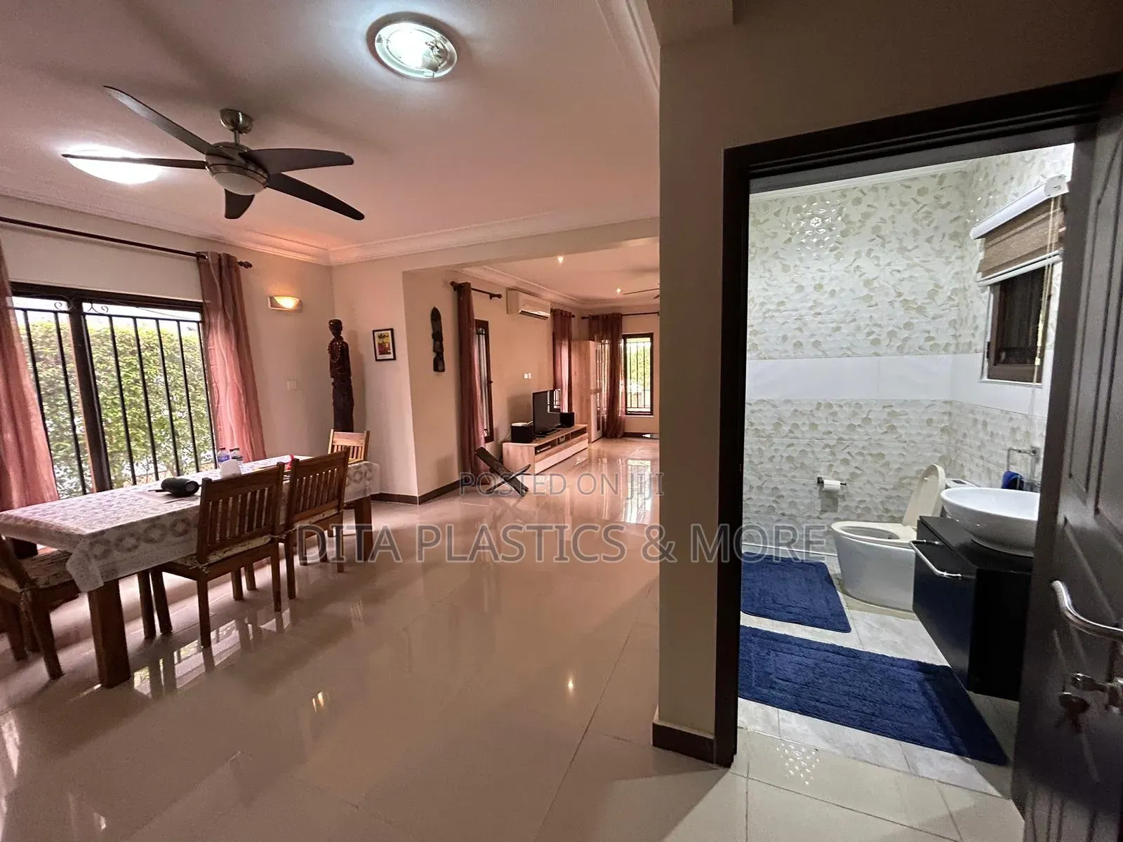 Furnished 3bdrm House in Sakumono for rent