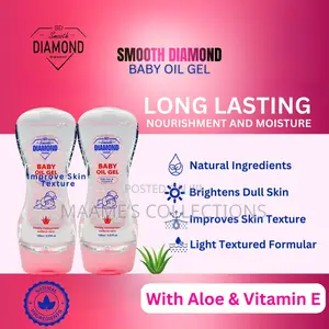Smooth Diamond Baby Oil Gel With Aloe and Vitamin E
