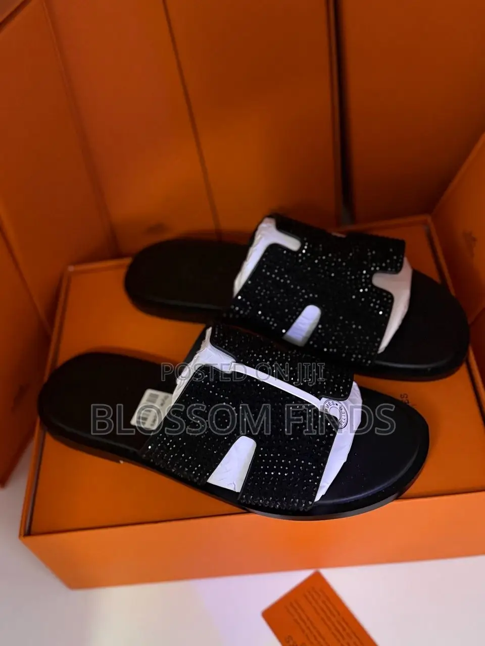 Three Different Designs Hermes Slippers