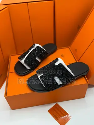 Three Different Designs Hermes Slippers