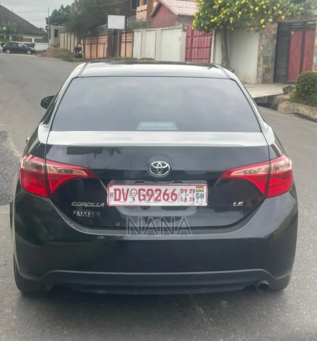 Toyota Corolla 2017 Black