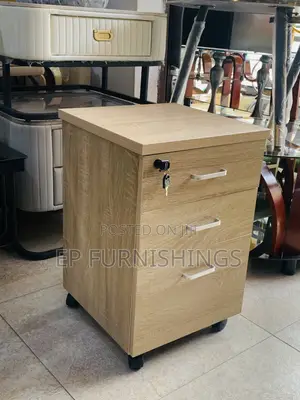 3-Drawer Mobile Office Pedestal