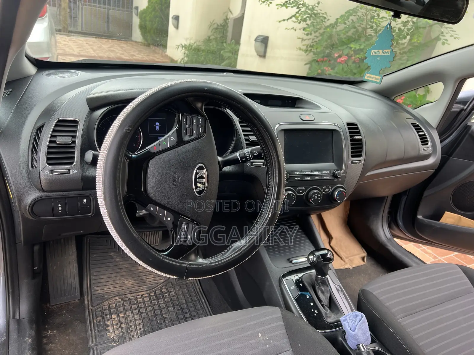 Kia Forte S Sedan 2017 Blue