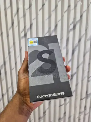 New Samsung Galaxy S21 Ultra 5G 128 GB Black