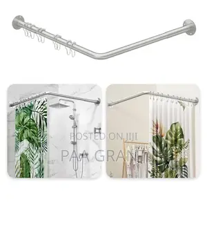 Rust Resistant Reclining Adjustable Shower Curtains Rods