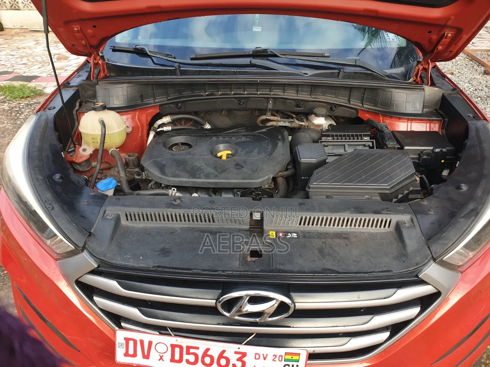 Hyundai Tucson 2017 Orange