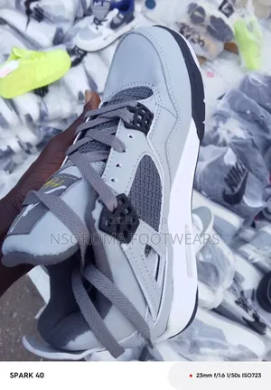 Air Jordan 4 Retro "Cool Grey" Sneakers – Sizes 38–45 | Gh₵270 /320