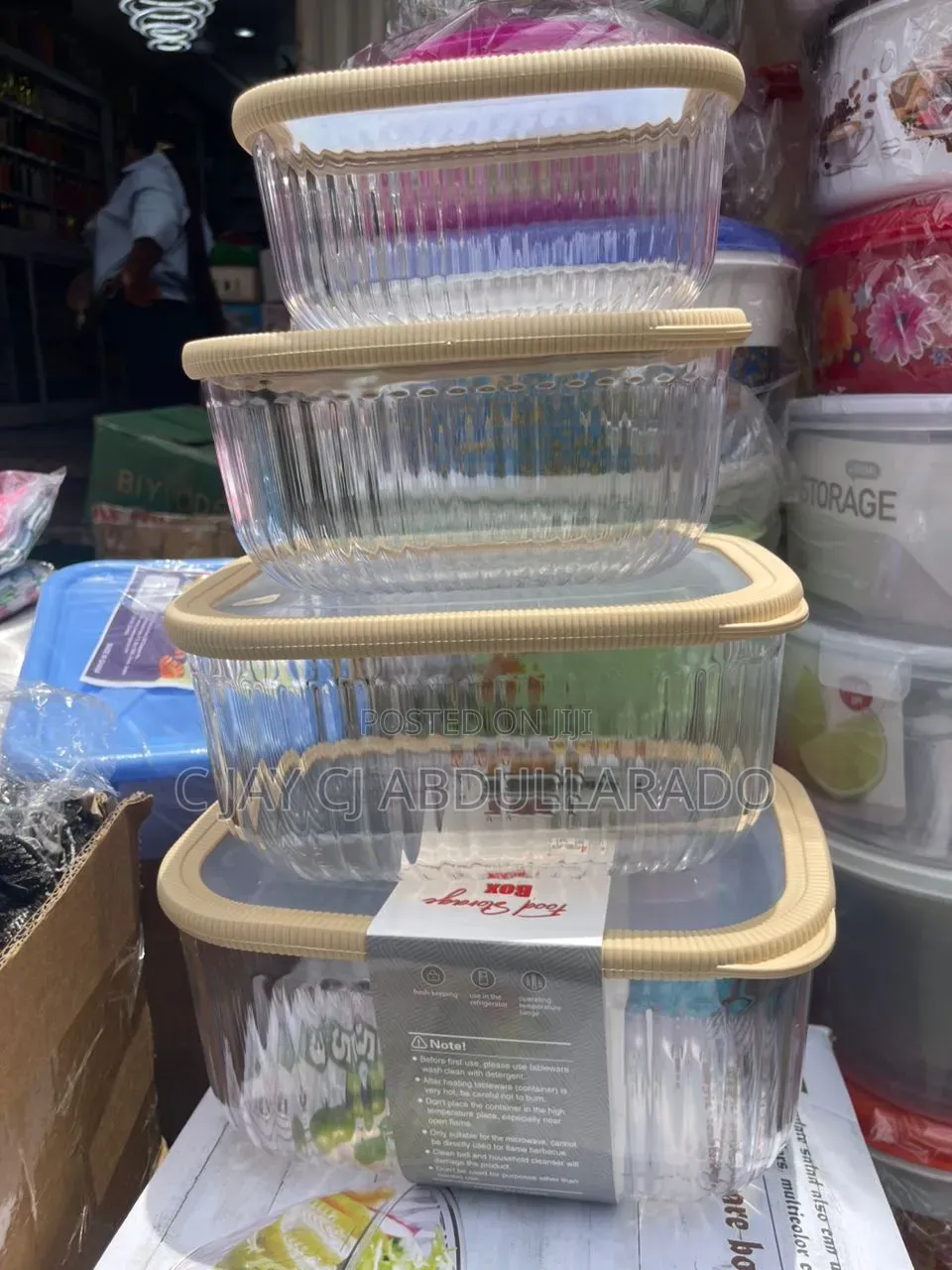Storage Kitchen Setup Box Bolw